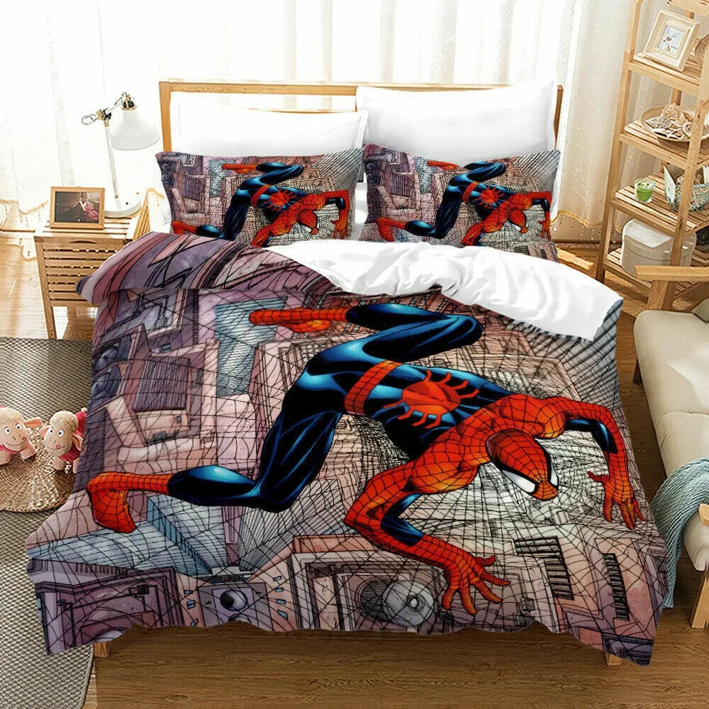 Parure de lit spiderman