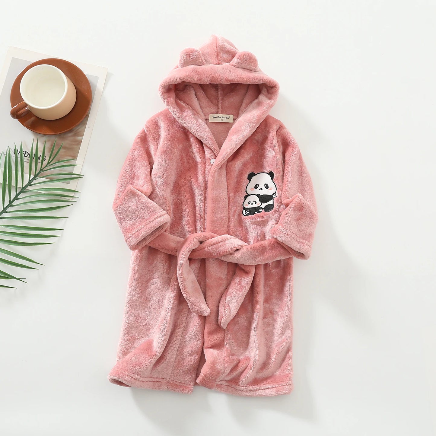 Peignoir de bain bébé fille