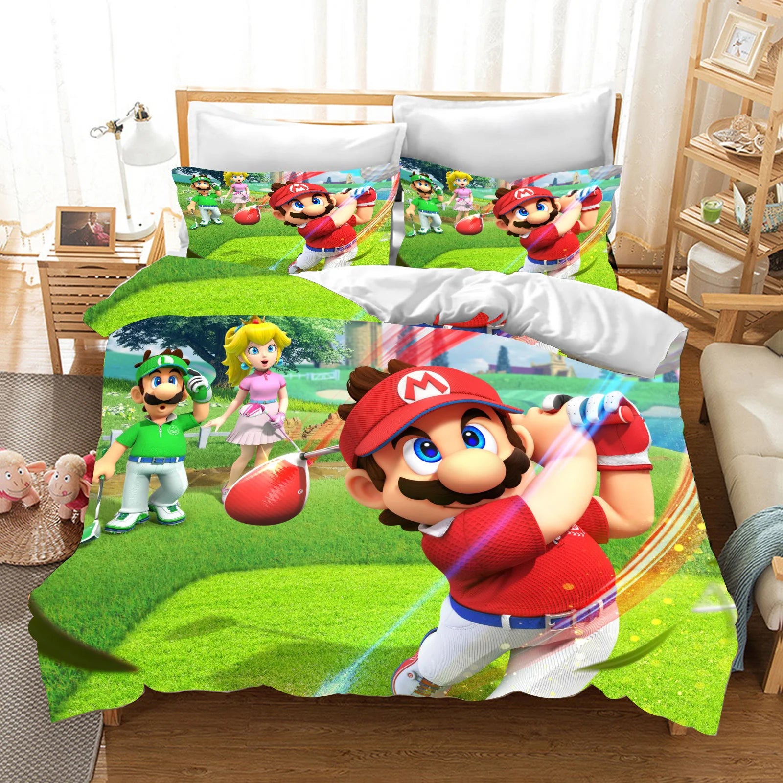 Parure de lit mario