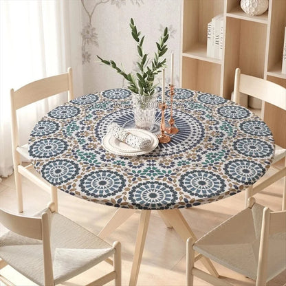Nappe ronde toile cirée