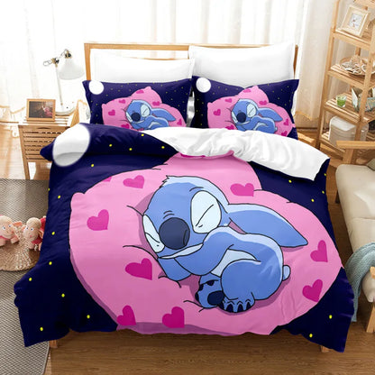 Parure de lit stitch 2 personnes