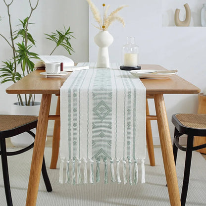 Chemin de table en tissu