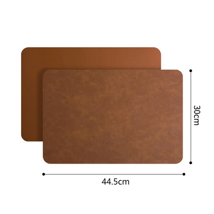 Set de table simili cuir