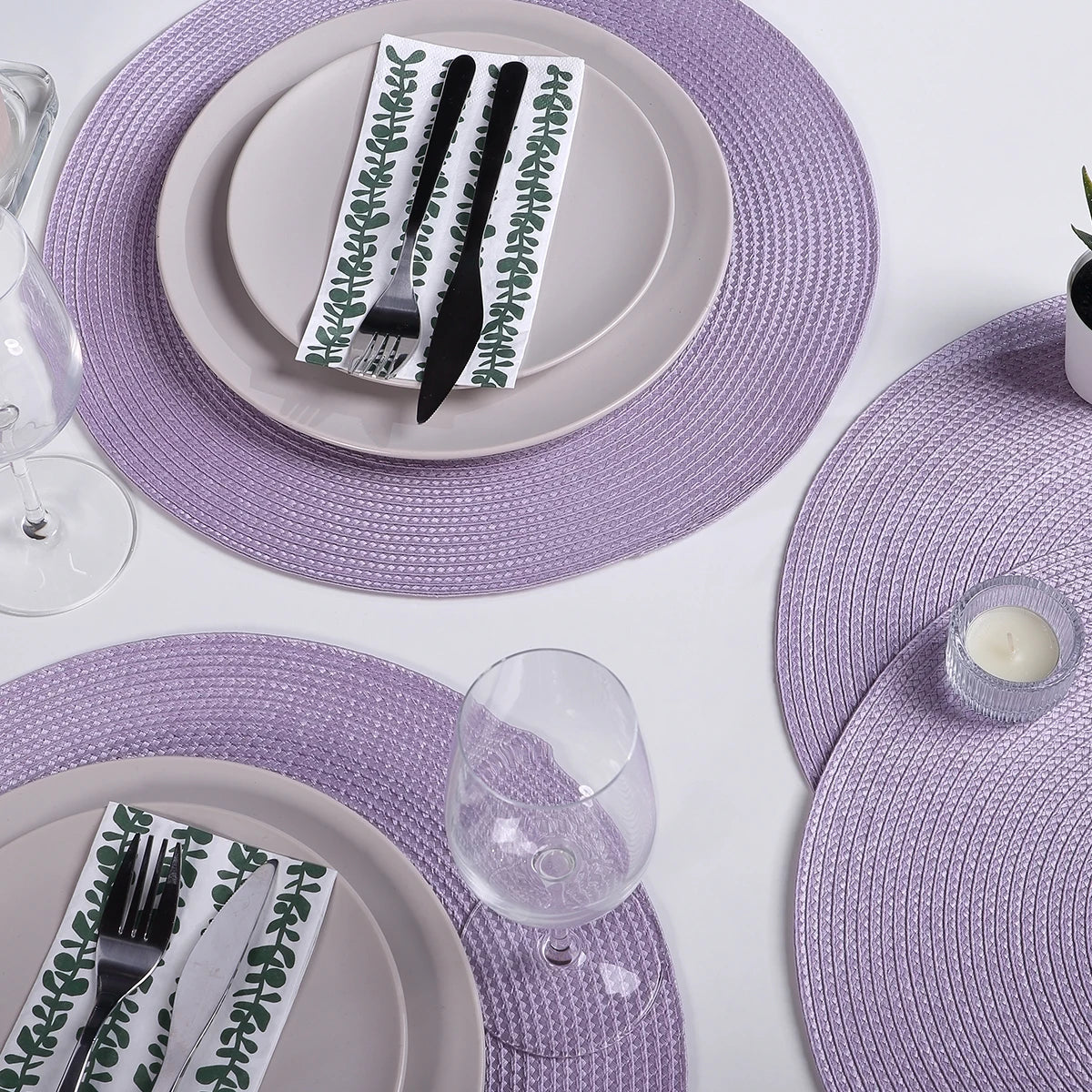 Set de table rose
