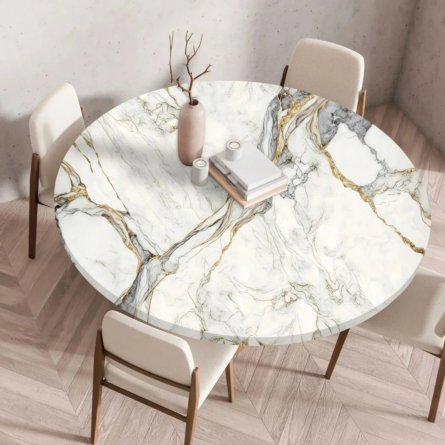 Nappe cirée transparente