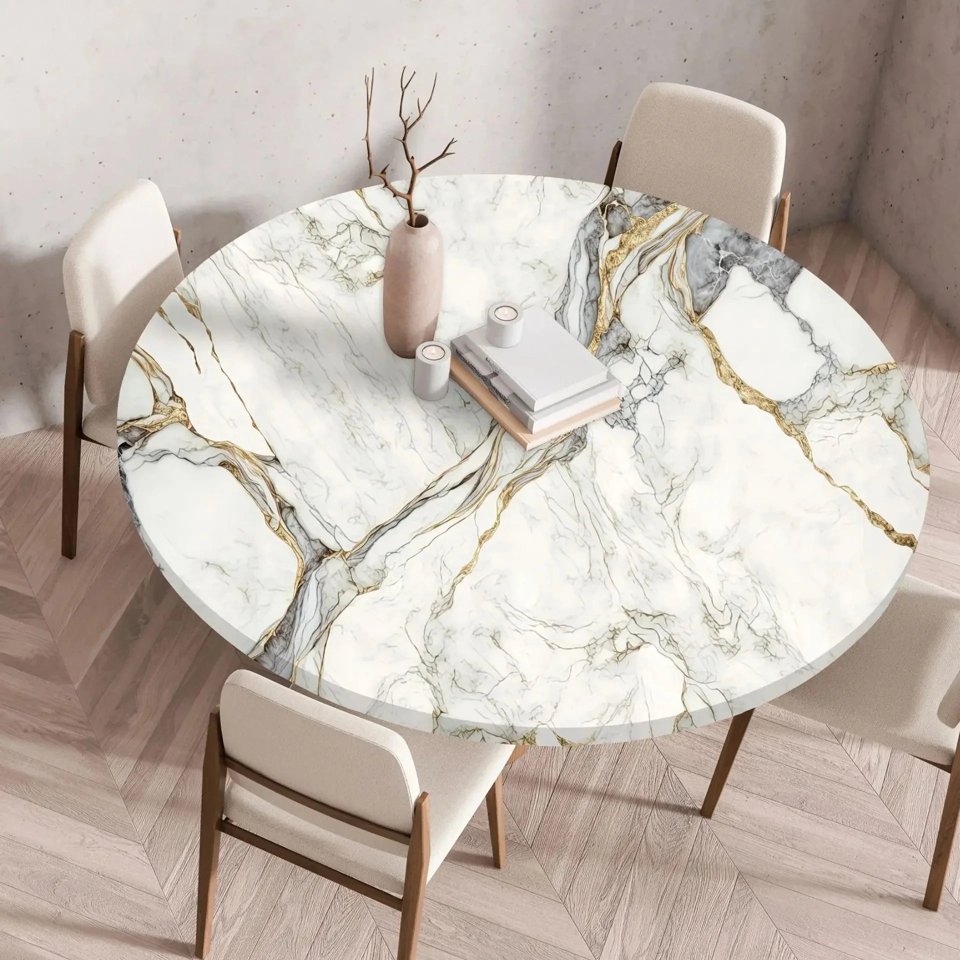 Nappe cirée transparente