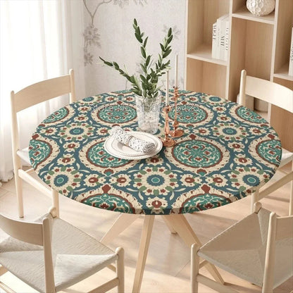 Nappe ronde toile cirée