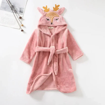 Peignoir de bain bébé fille