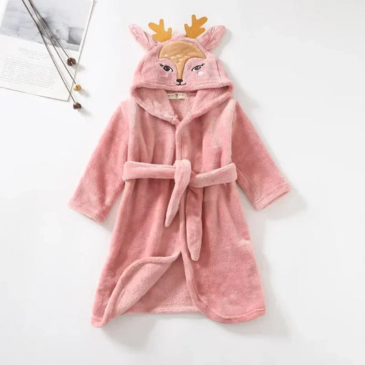 Peignoir de bain bébé fille