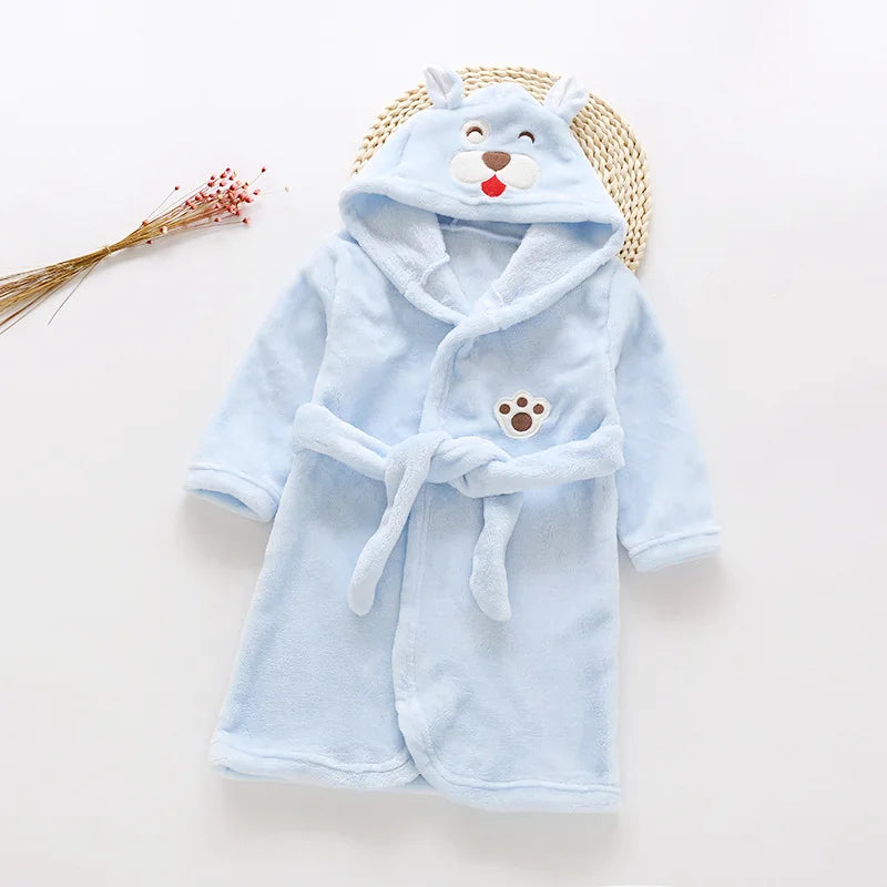 Peignoir de bain bébé fille