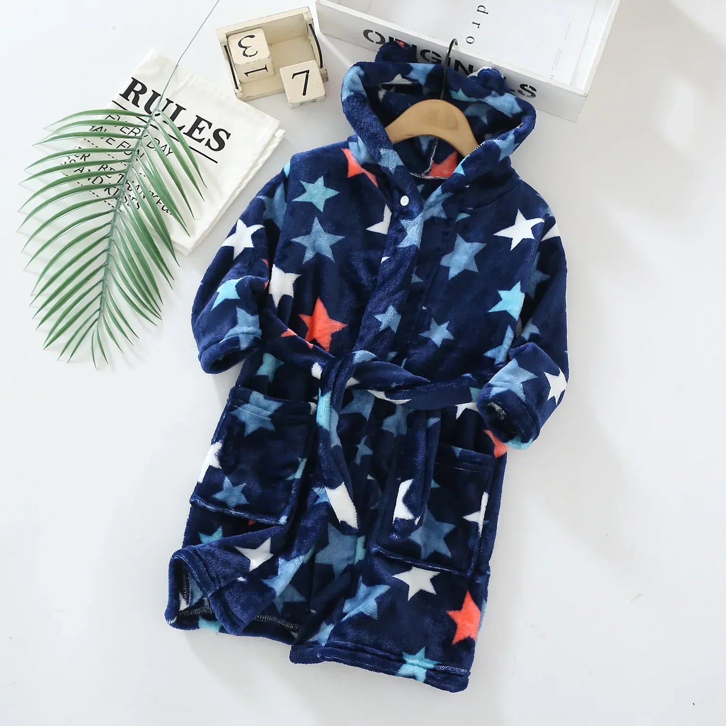 Peignoir de bain bébé fille