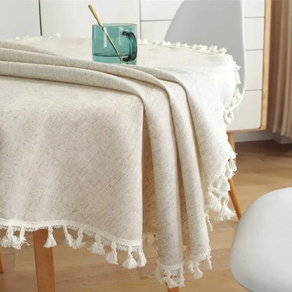 Nappe ronde coton