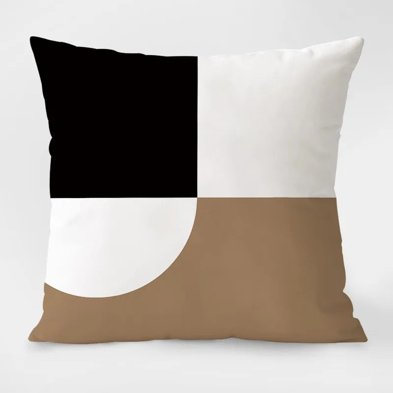 Housse de coussin blanc