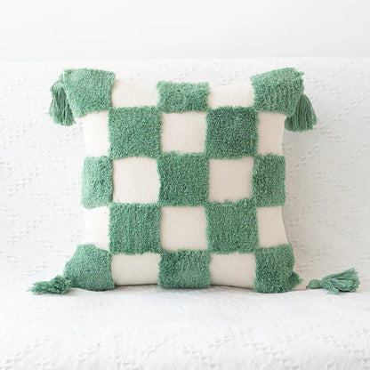 Housse de coussin colorée