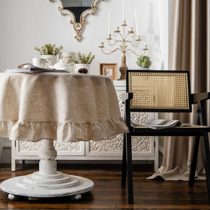 Nappe pour table ronde