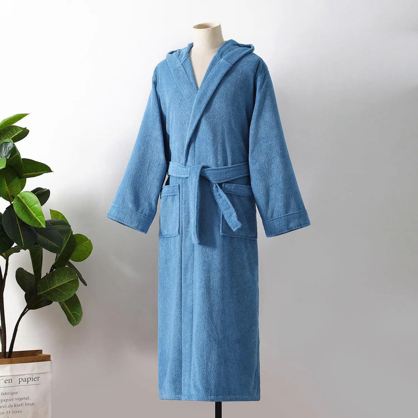 Peignoir de bain adulte