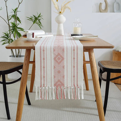 Chemin de table en tissu