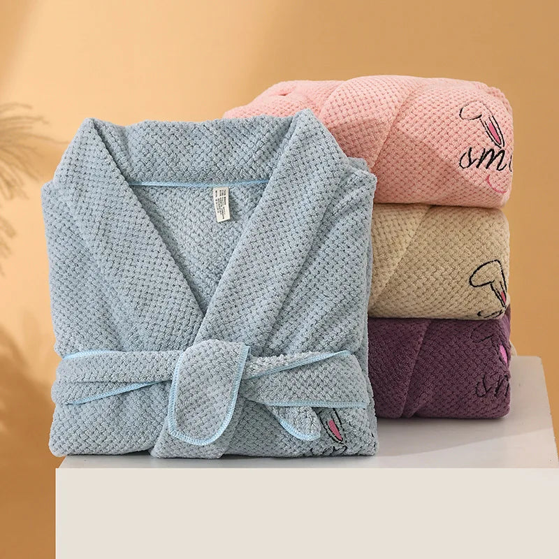 Peignoir de bain coton