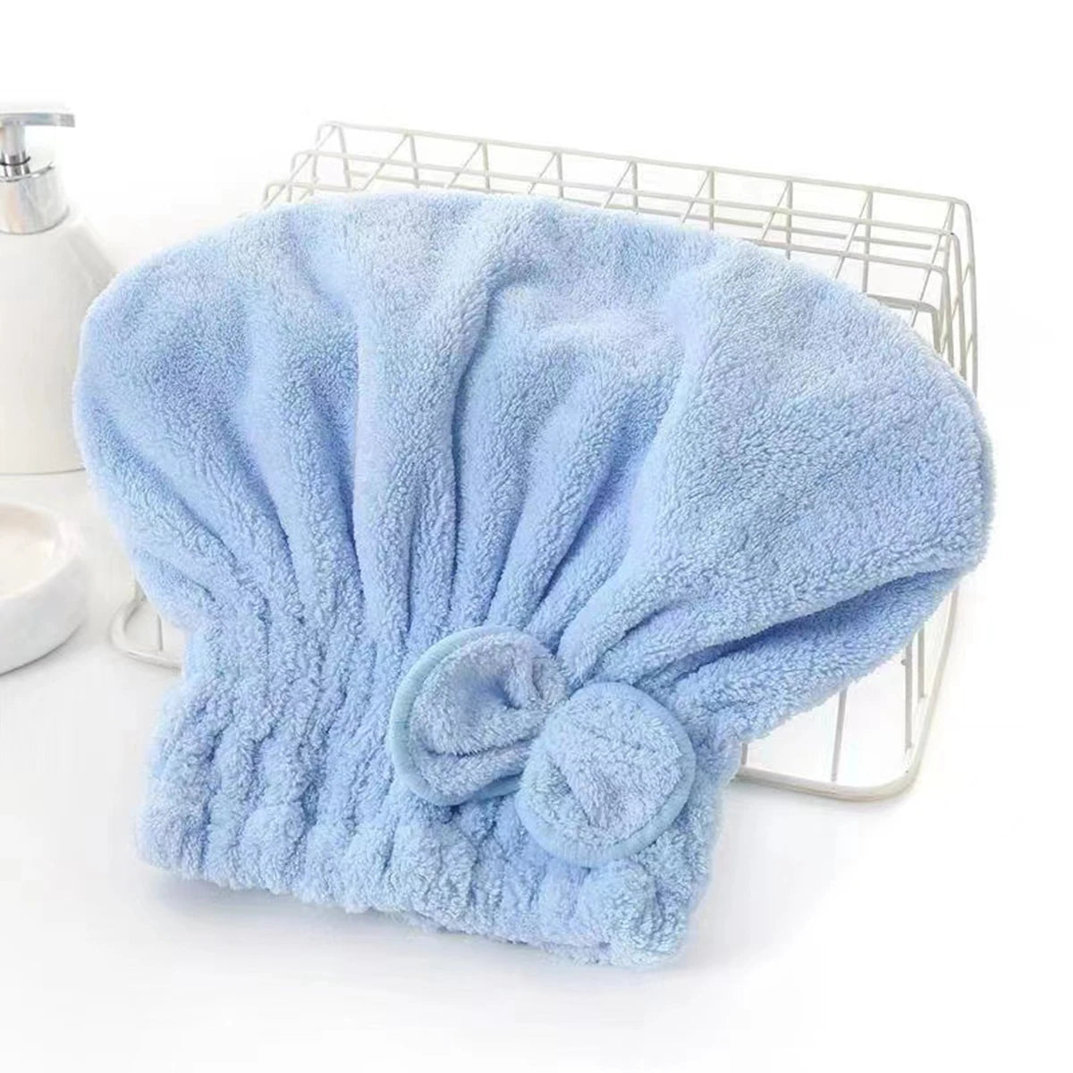 Serviette pour cheveux bouclés