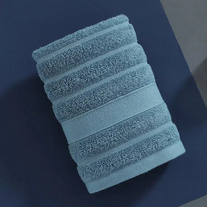 Carré visage serviette