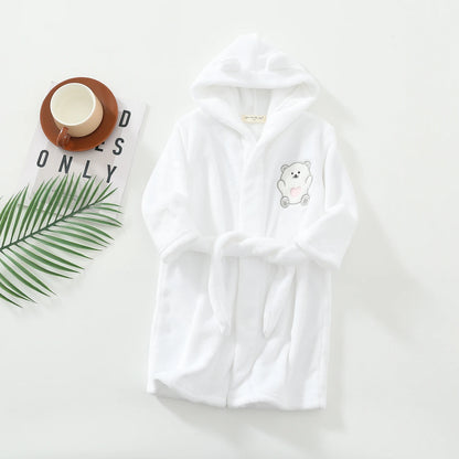 Peignoir de bain bébé fille