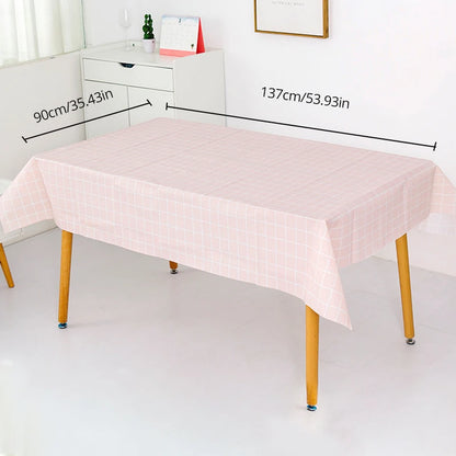 Nappe blanche damassée