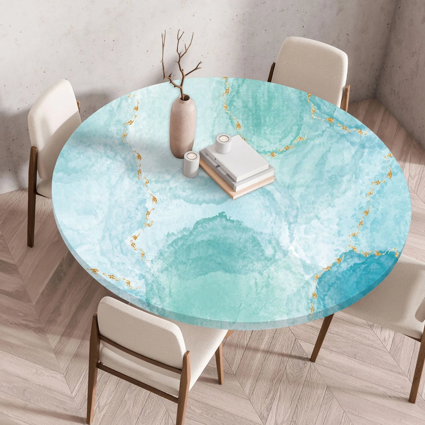 Nappe cirée transparente