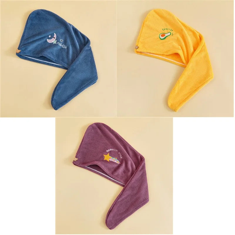 Serviette en coton pour cheveux