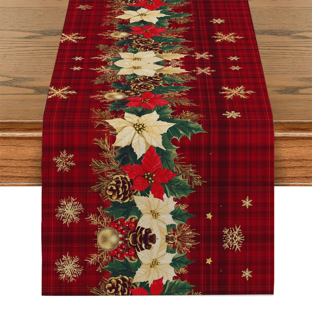 Chemin de table feuillage