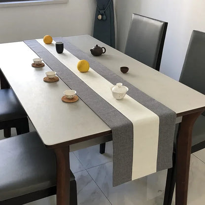 Chemin de table gaze de coton
