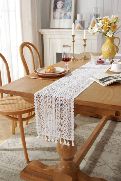 Chemin de table au crochet