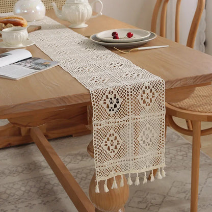 Chemin de table au crochet