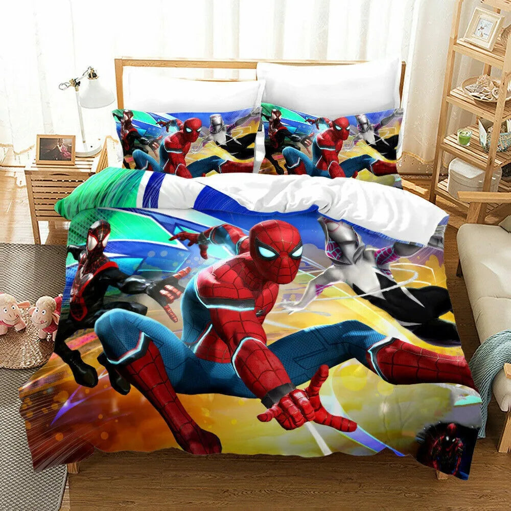 Parure de lit spiderman