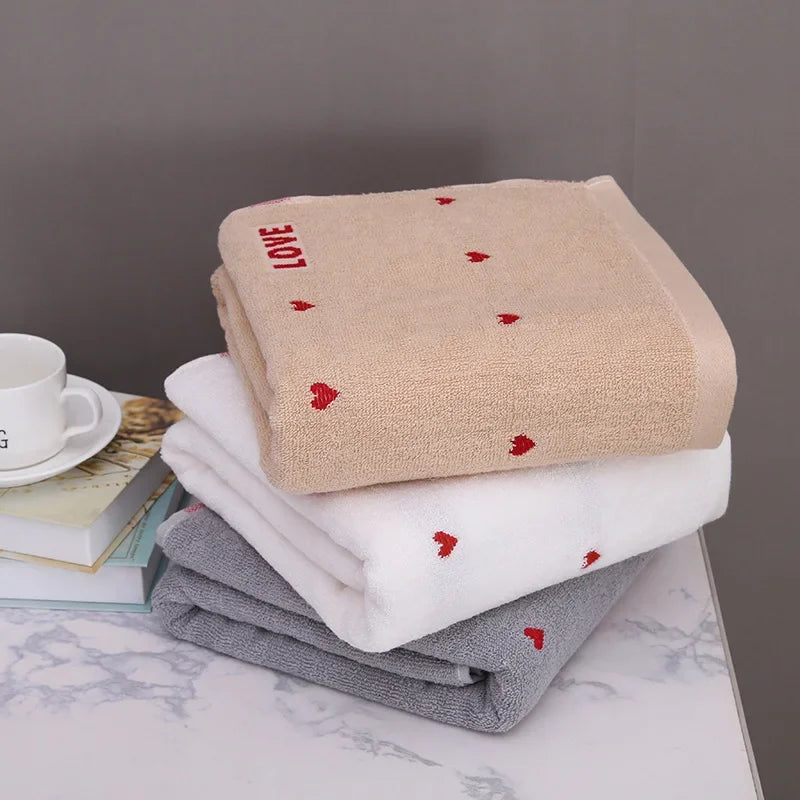 Serviette de toilette en coton