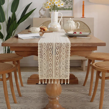 Chemin de table au crochet