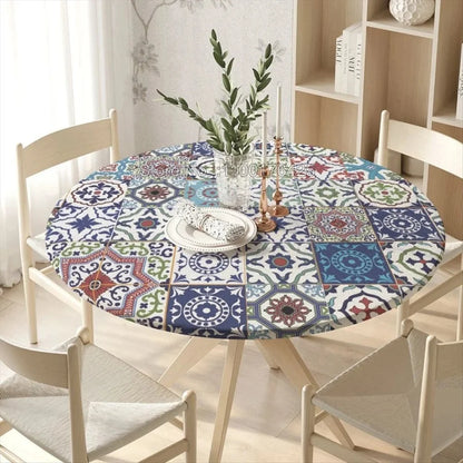 Nappe ronde toile cirée