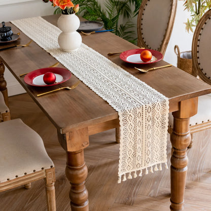 Chemin de table au crochet
