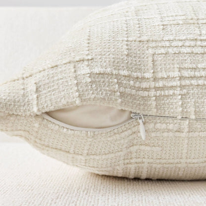 Housse de coussin terracotta