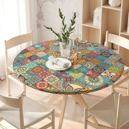 Nappe ronde toile cirée