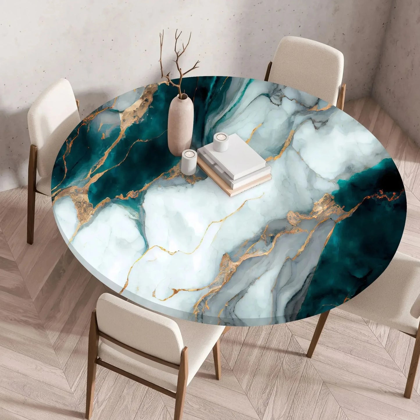 Nappe cirée transparente