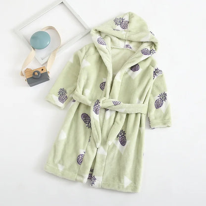 Peignoir de bain avec capuche