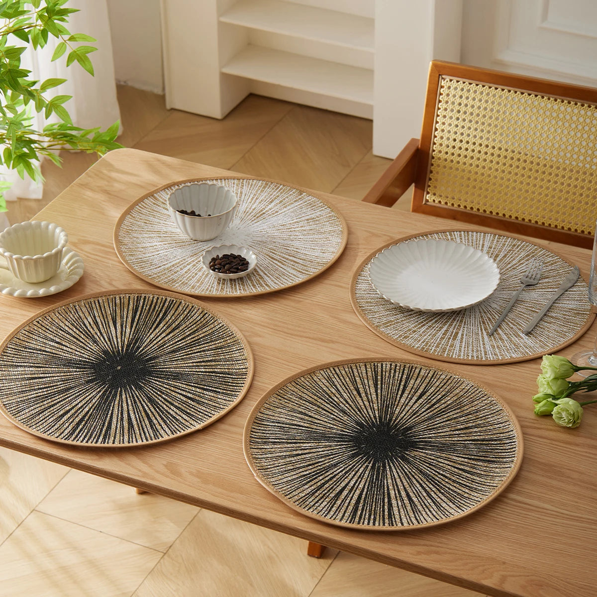 Set de table beige
