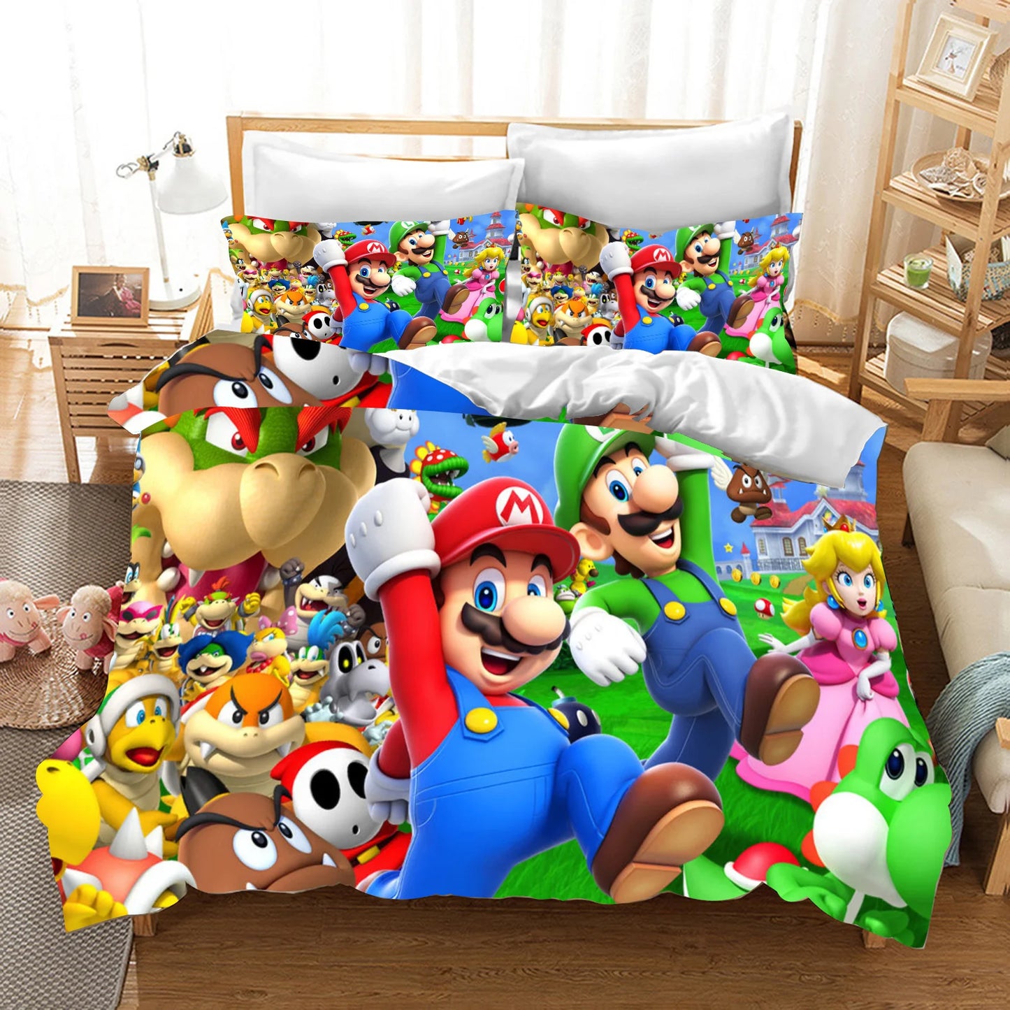 Parure de lit mario