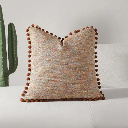 Housse de coussin crochet