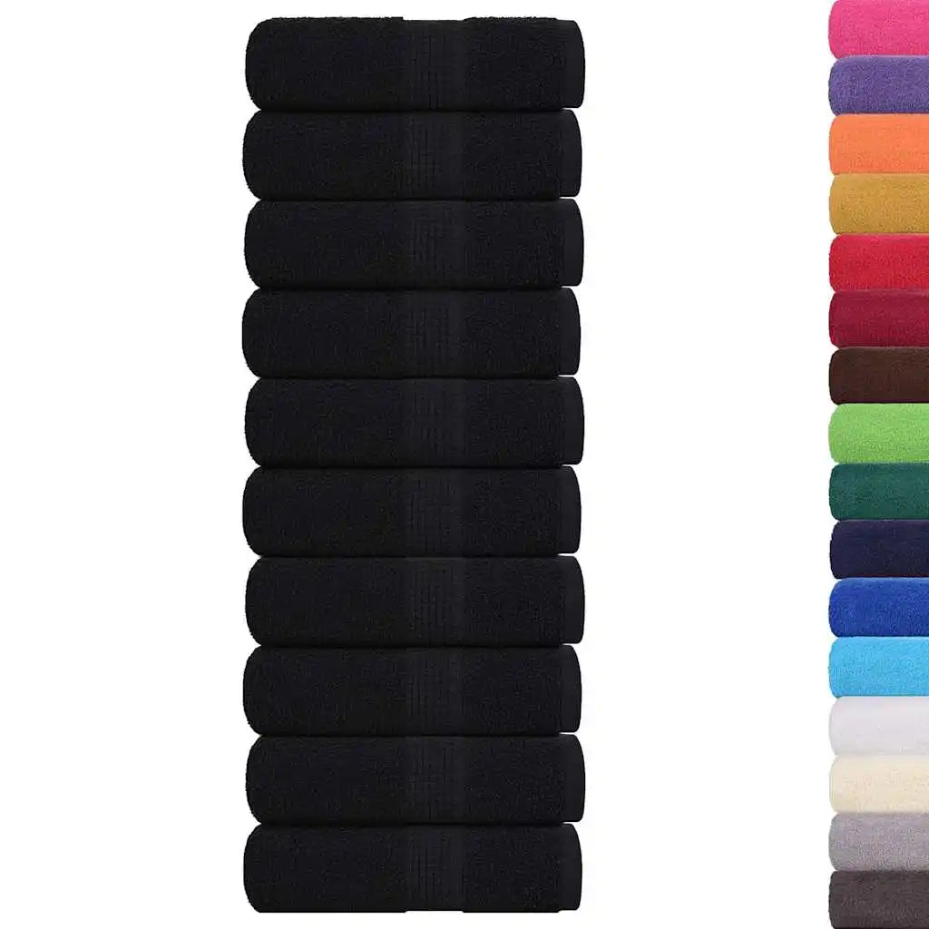 Serviette de bain noir