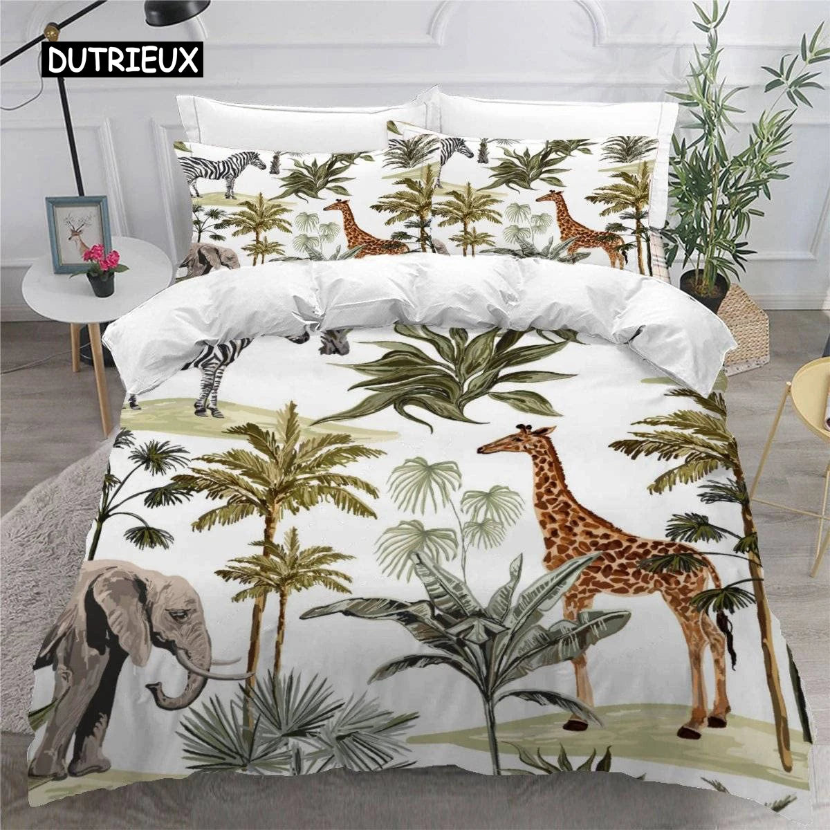 Parure de lit jungle