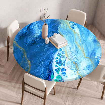 Nappe cirée transparente